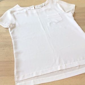 J. Crew ivory blouse